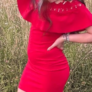 🍒VINTAGE RED MINI DRESS🍒